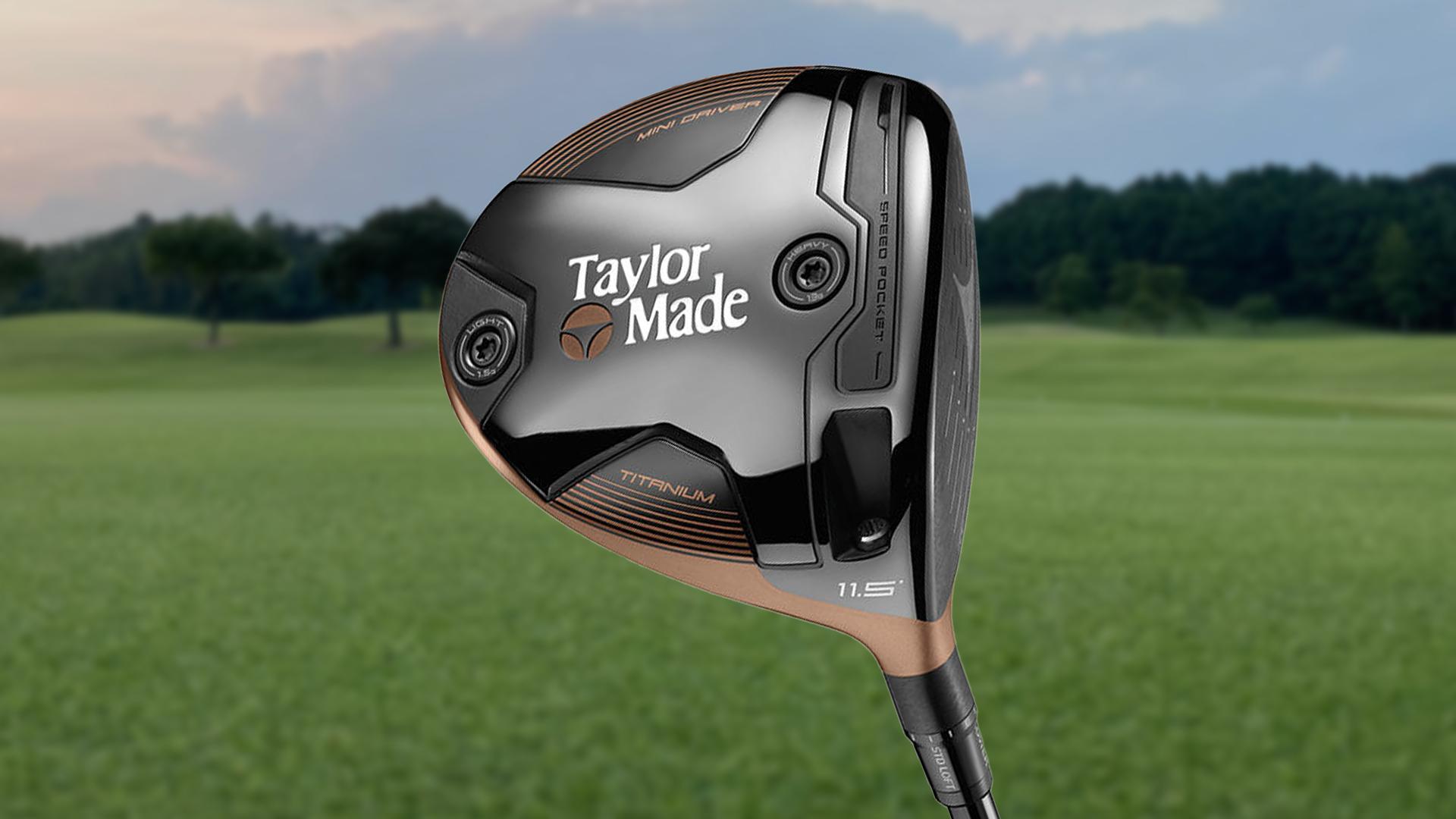 狙ったところに打てるカッコいいミニドライバー！テーラーメイド