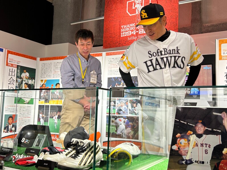 福岡ソフトバンクホークス】特別企画展「小久保裕紀新監督のすべて」を