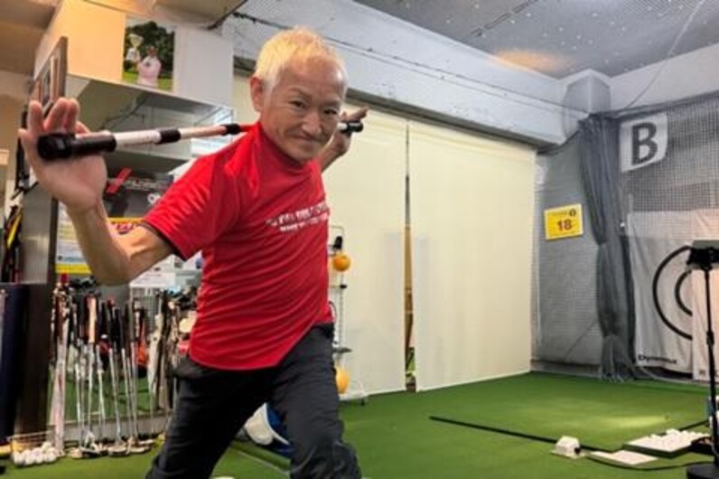 ゴルフ】飛距離アップのための骨盤回旋トレーニング - スポーツナビ