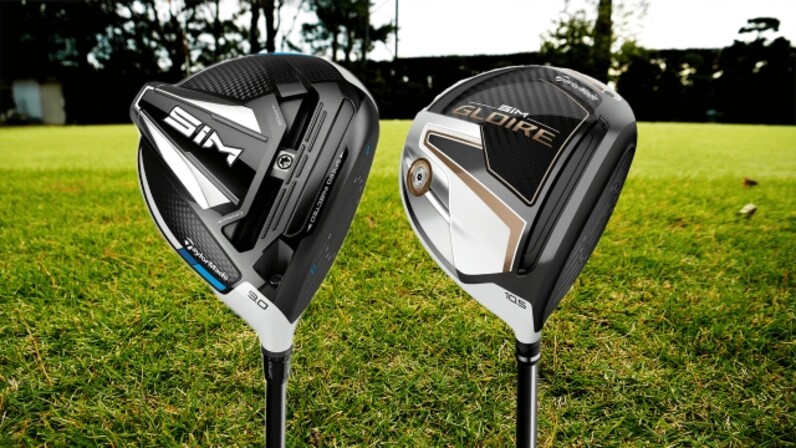 話題のテーラーメイド「SIM ドライバー」＆最新作「SIMグローレ