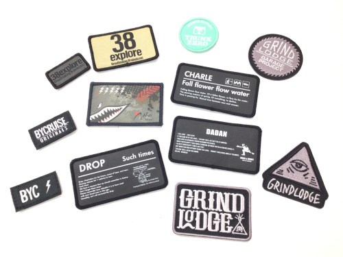 カスタムはここから始まる！ガレージブランドのワッペン沢山あります