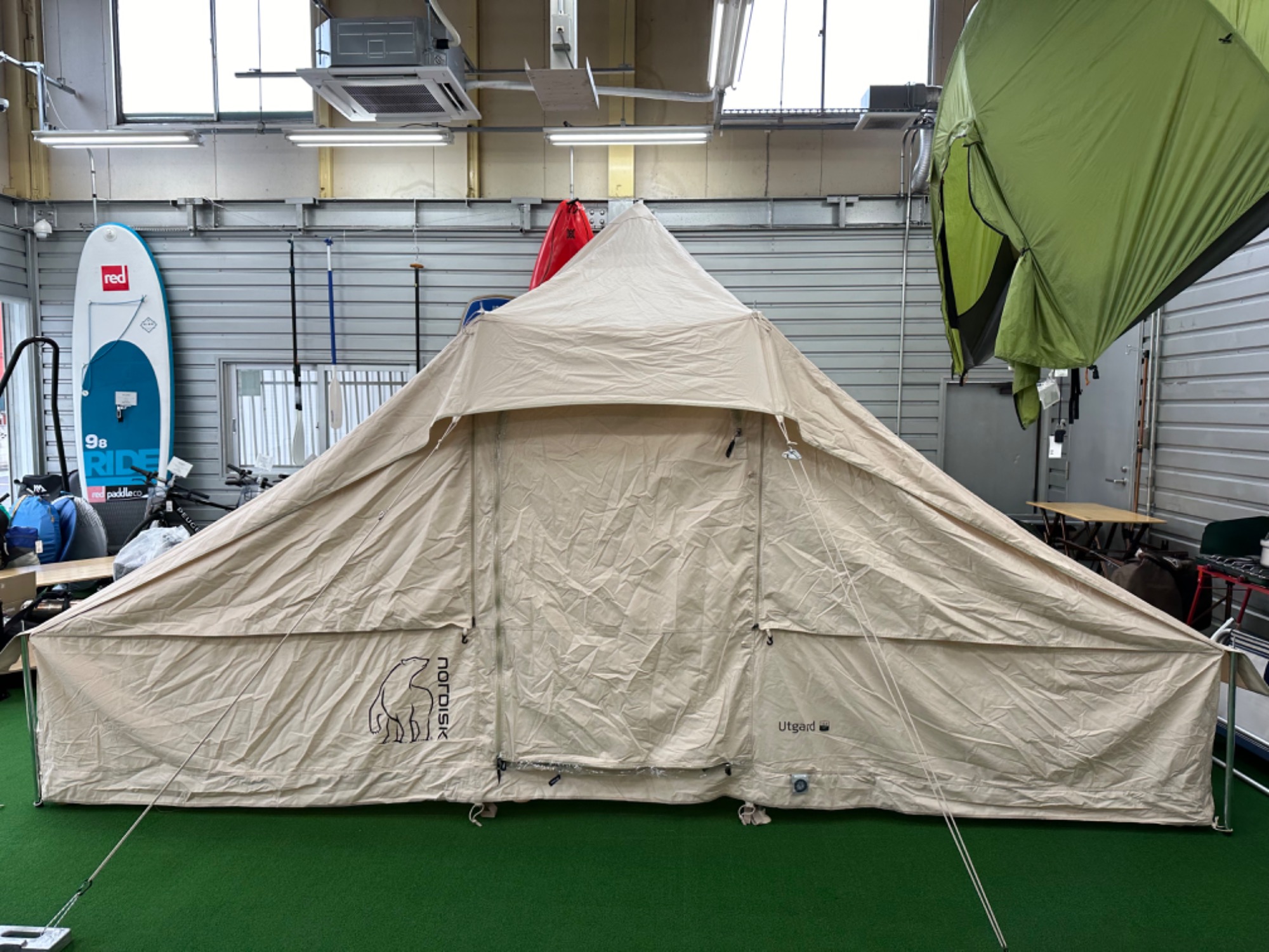 週末設営情報!!】ノルディスクのウトガルド13.2を展示中！[2023.11.10