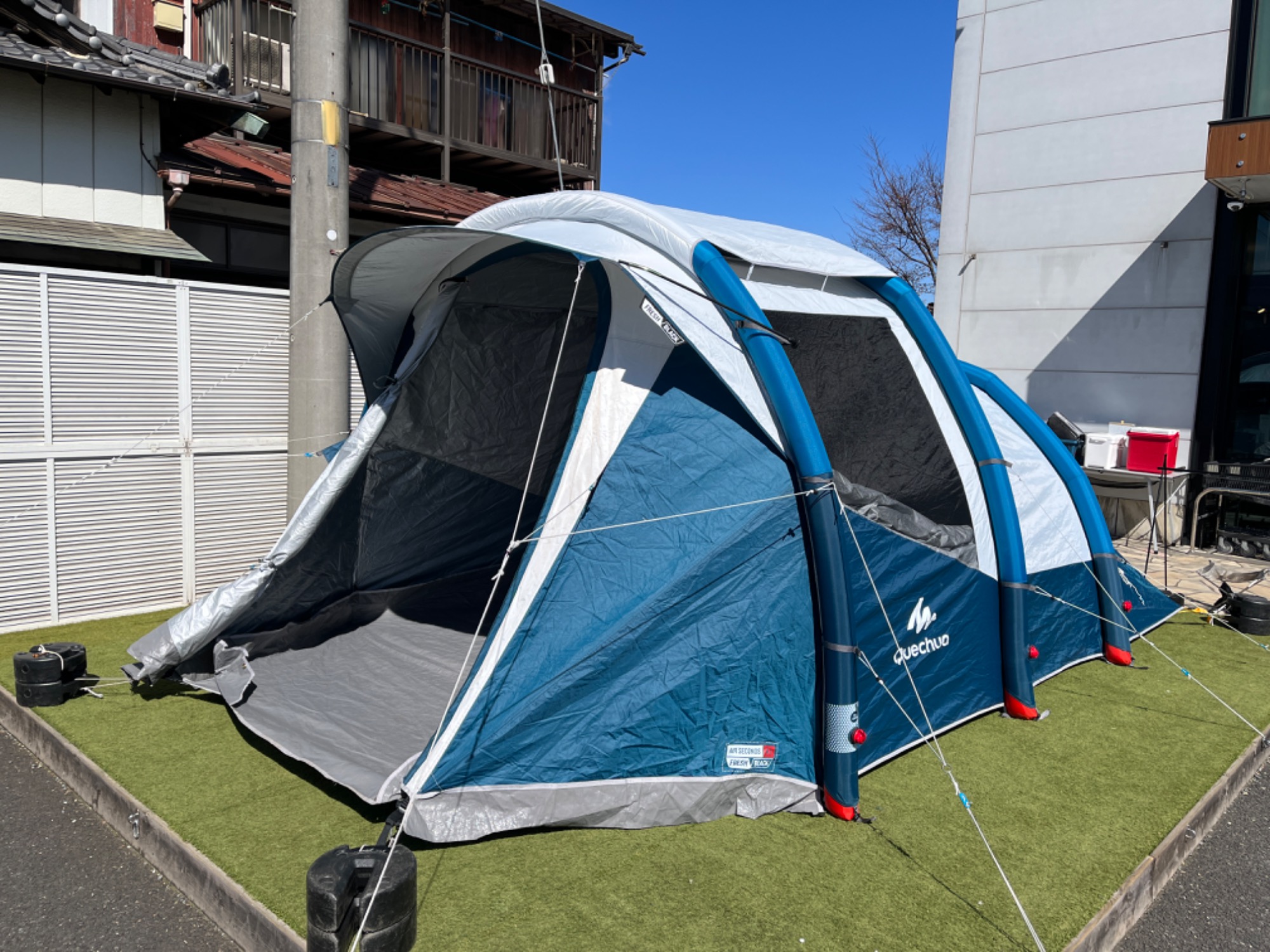 5分でテントを設営？ケシュアのAIR SECONDS 4.1なら可能です！[2023.02