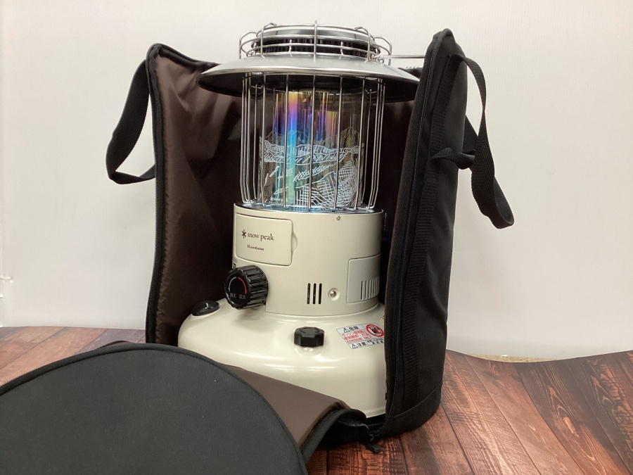 虹色の谷川岳に炎も心も揺らめく【スノーピークレインボーストーブ