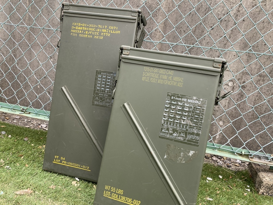 ミリタリー風のインテリアに！大型サイズのUS軍弾薬ケース[2022.04.02