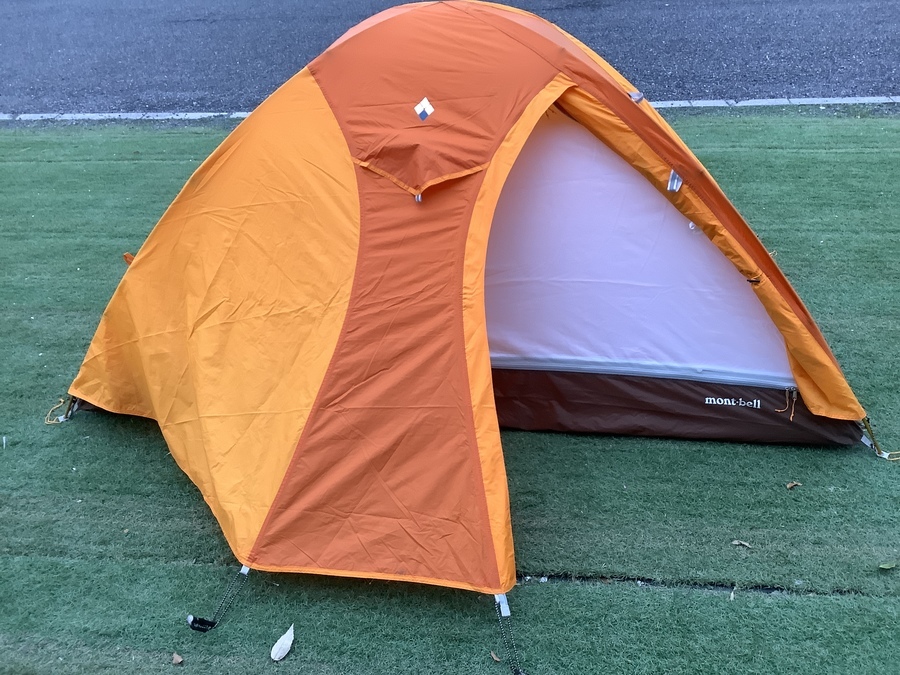 ふたりソロキャンプに！モンベル クロノスドーム2型×2カラー[2022.04