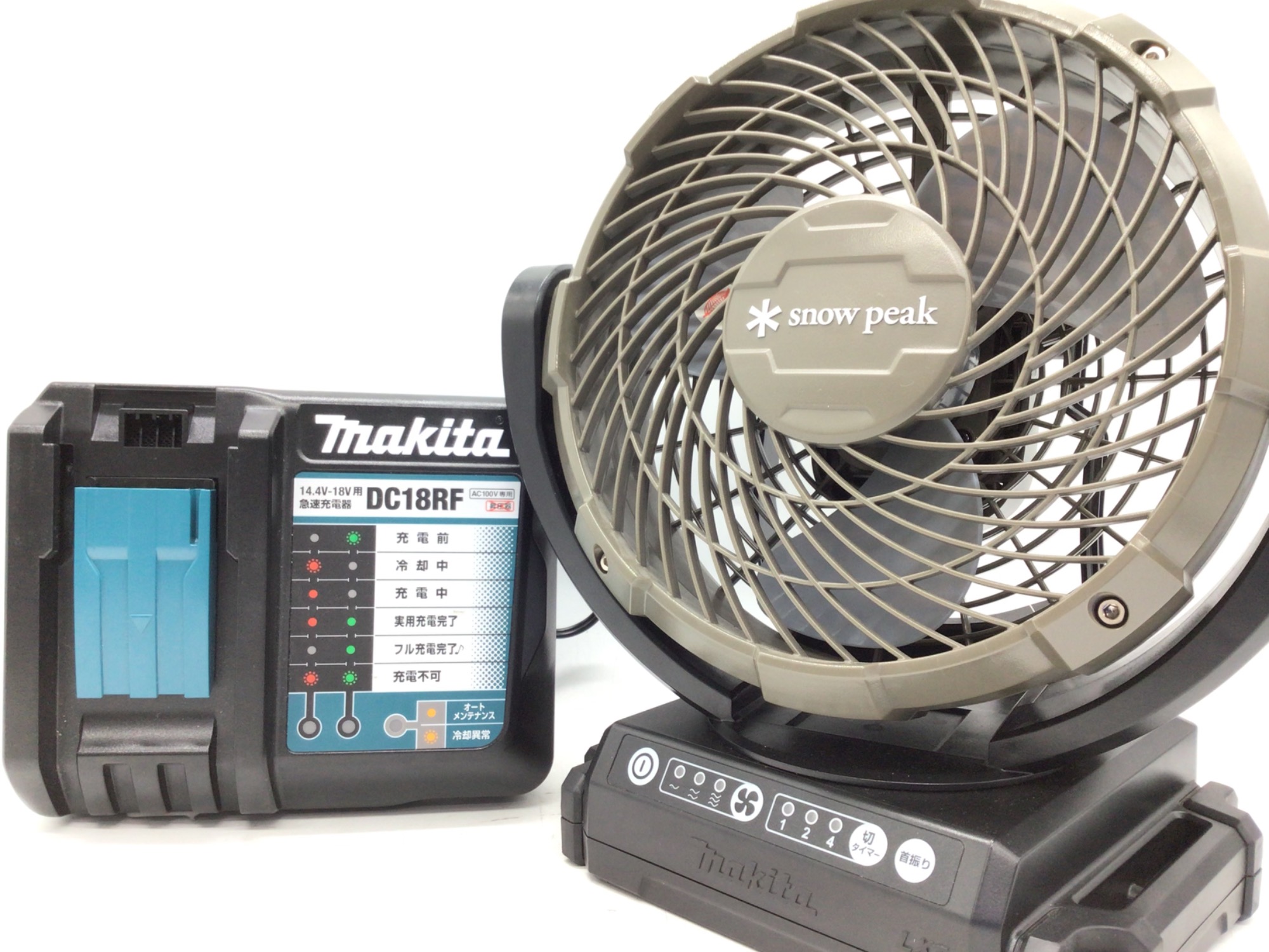 スノーピークのフィールドファン！急速充電器もセット！[2024.08.14
