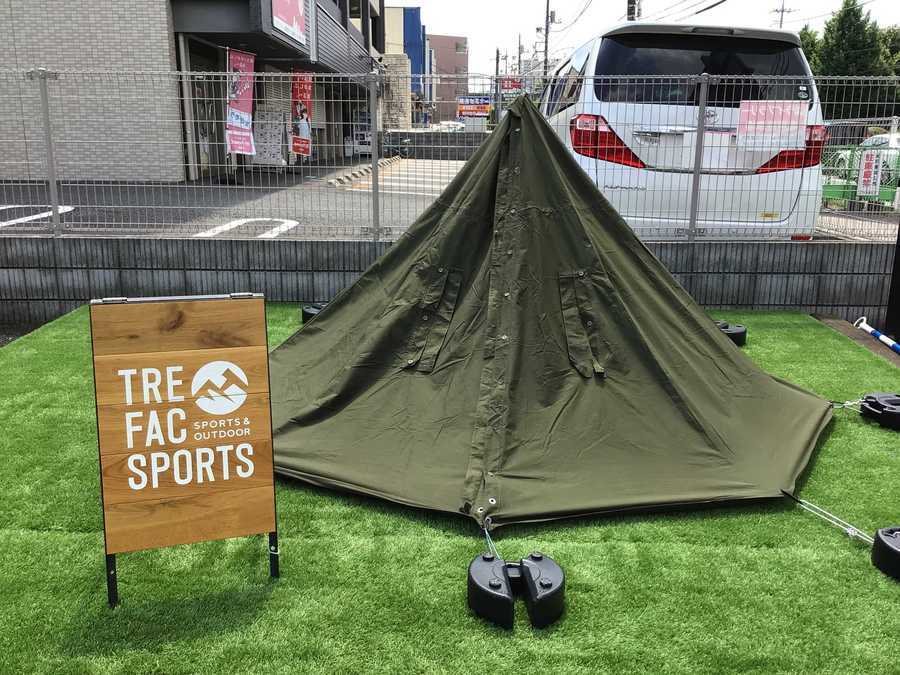 ソロキャンプ買取】軍幕！ポーランド軍のポンチョテントが入荷