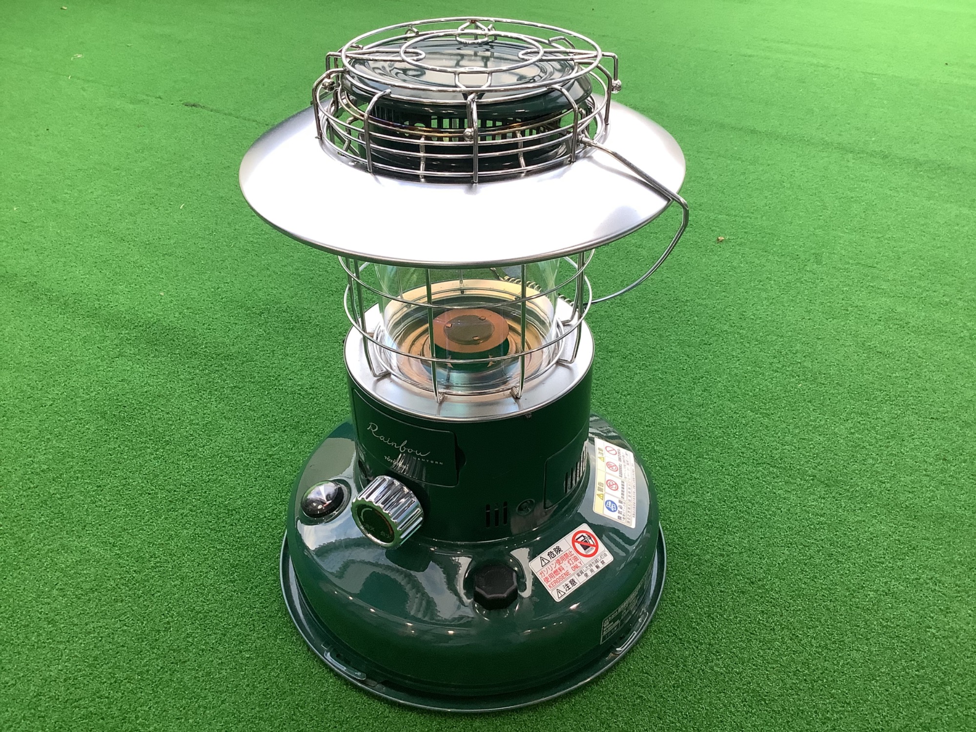 TOYOTOMI rainbow ストーブ 緑22年製 TOYOTOMI Rainbow 石油ストーブ