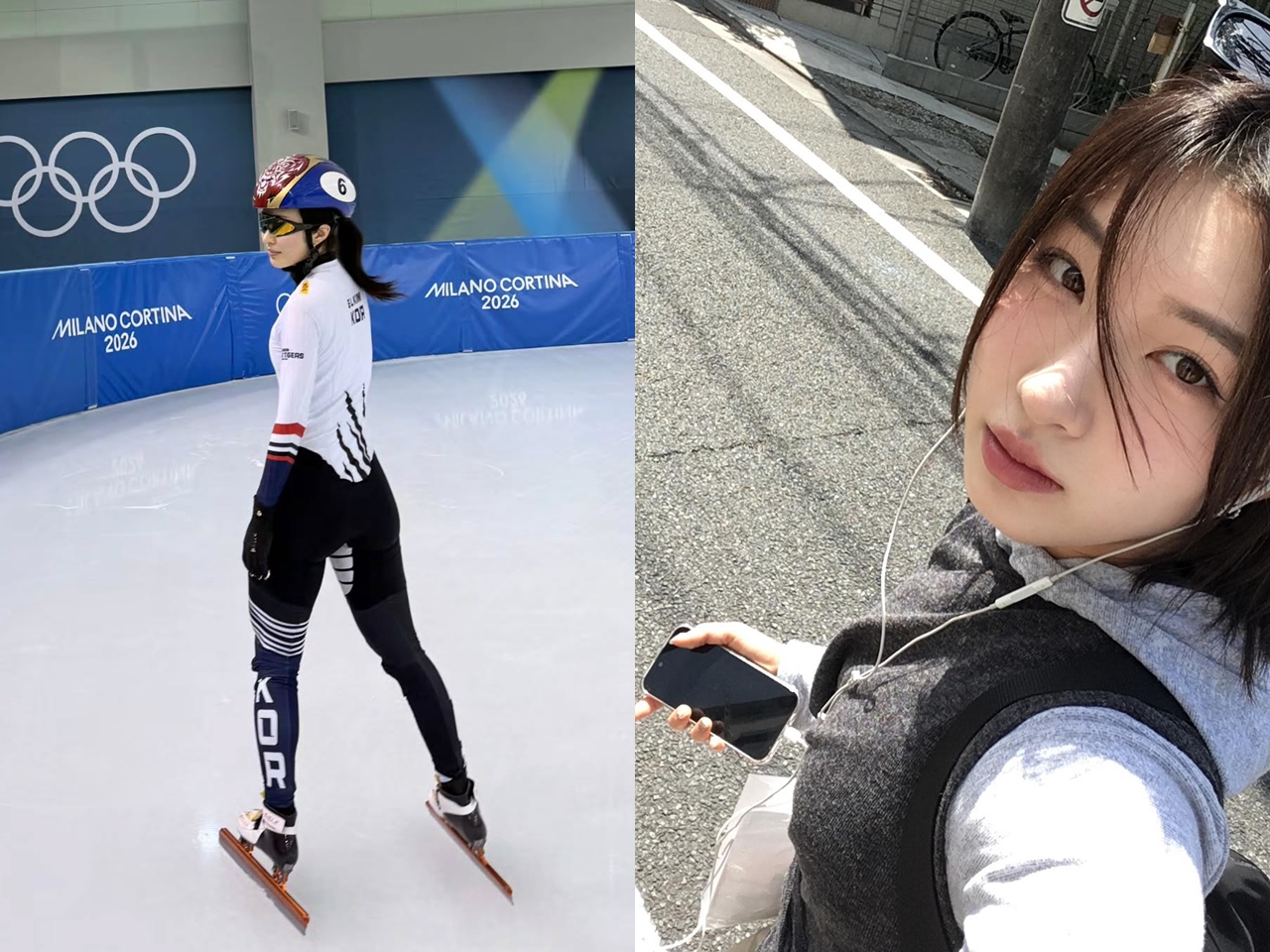 ヘルメットの下に隠れていたアイドル級ルックス 逆転の金メダルを決め