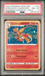 PSA 10] Pokemon Card “Special Delivery Charizard” SWSH075 English