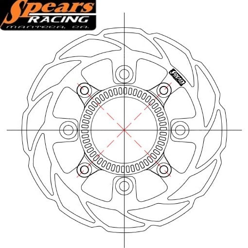 kawasaki Ninja ZX400-RR rotor Kawasaki ninja ZX400RR 2023