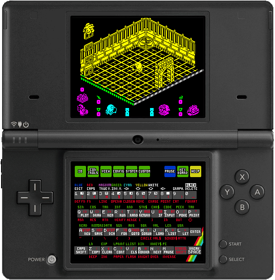 Nintendo DS ZX Spectrum emulation – Speccy Nostalgia