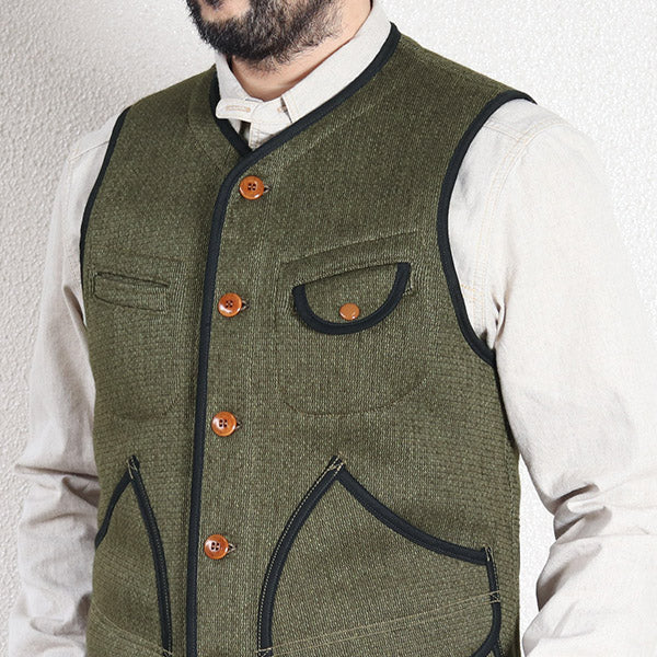 BRIDGEPORT / OUTDOOR STYLE HUNTING VEST / OLIVE GRAIN — SPEEDWAY