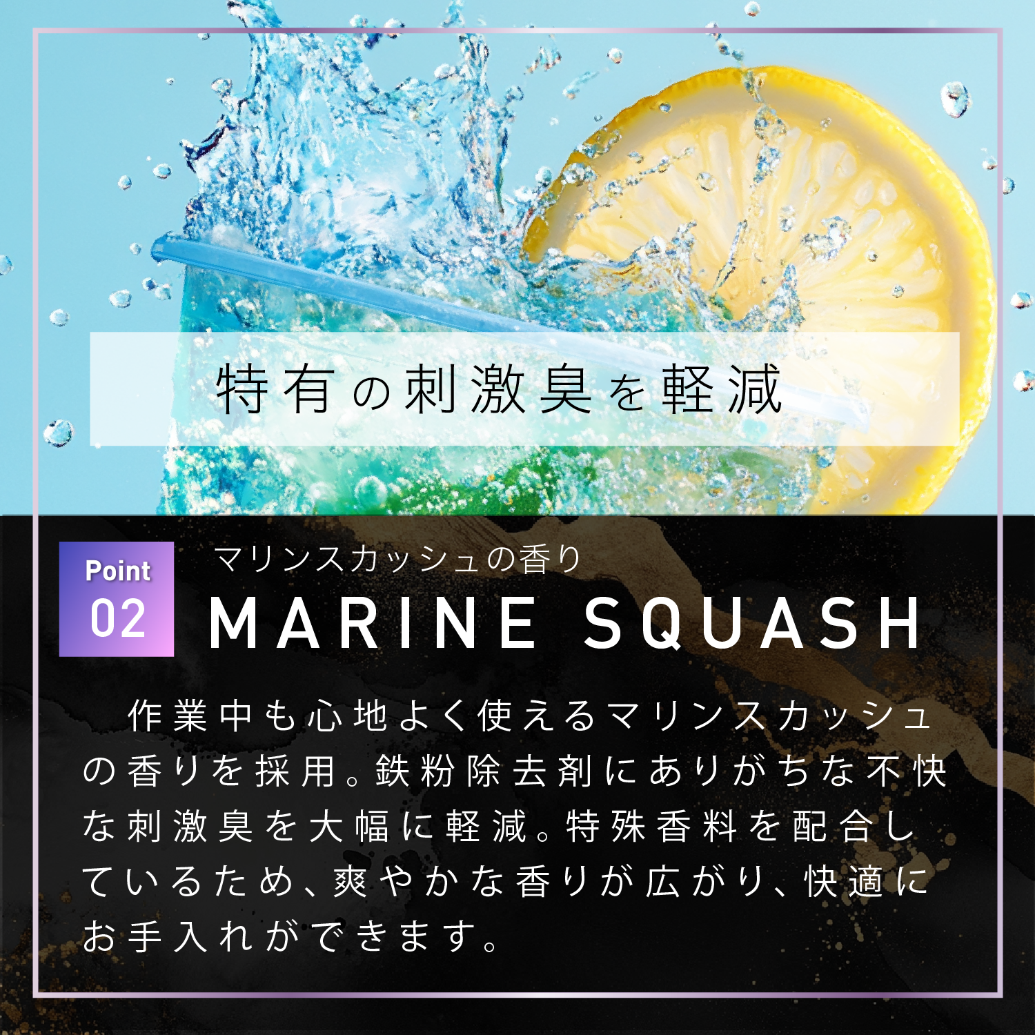 鉄粉除去剤 【STEPPUN】 マリンスカッシュの香り 500ml – SPEEVAL公式