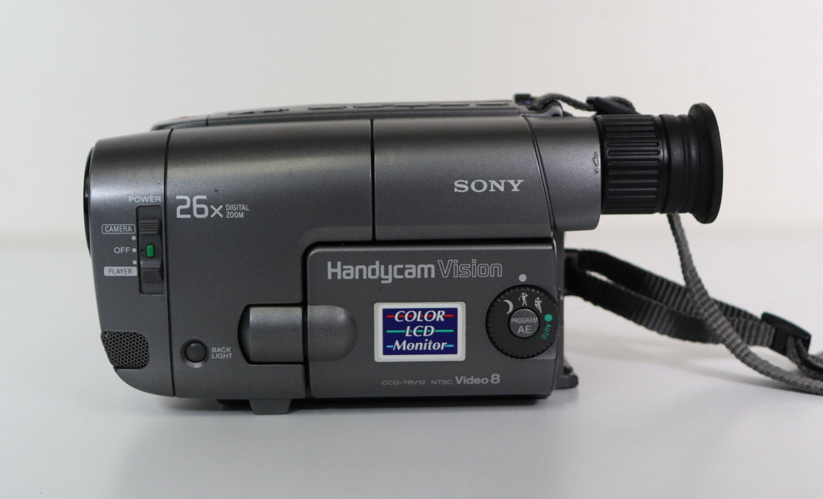 Sony CCD-TRV12 Handycam Vision Video 8 NTSC 8mm Player Recorder
