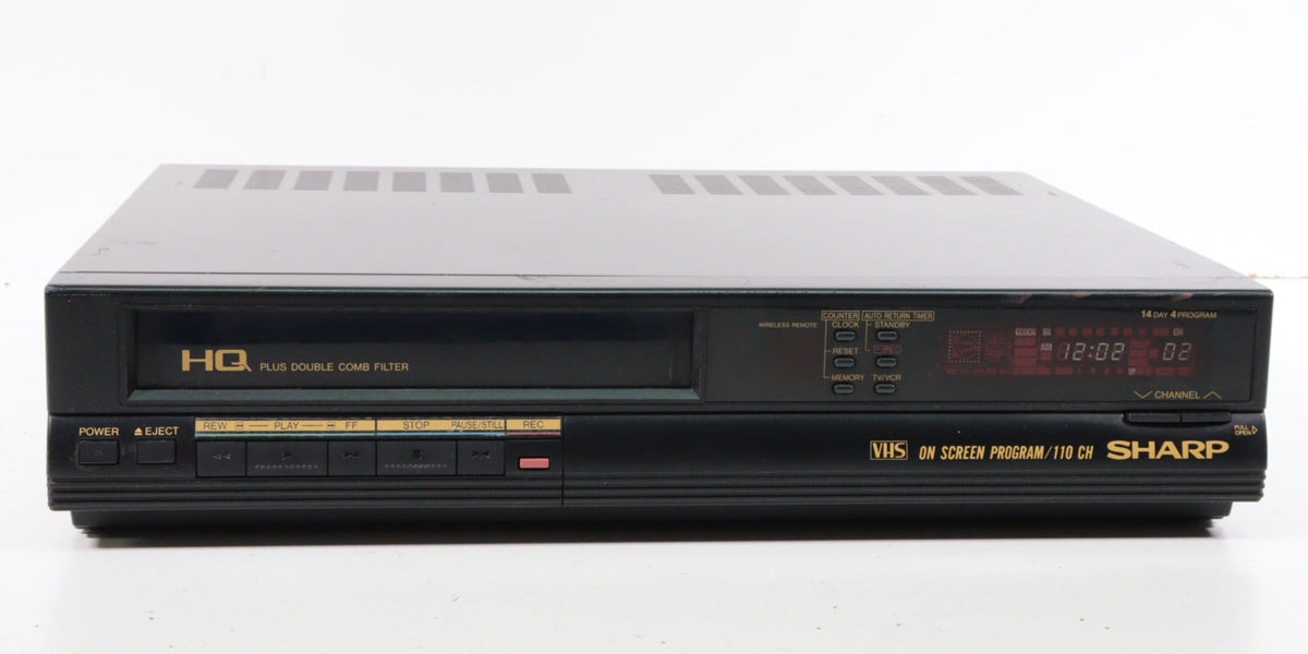 Sharp VC-A201U VCR Video Cassette Recorder — SpenCertified