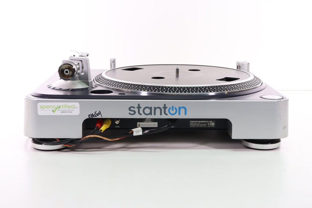 Stanton T60 Direct-Drive Turntable Vinyl Record Player with Power
