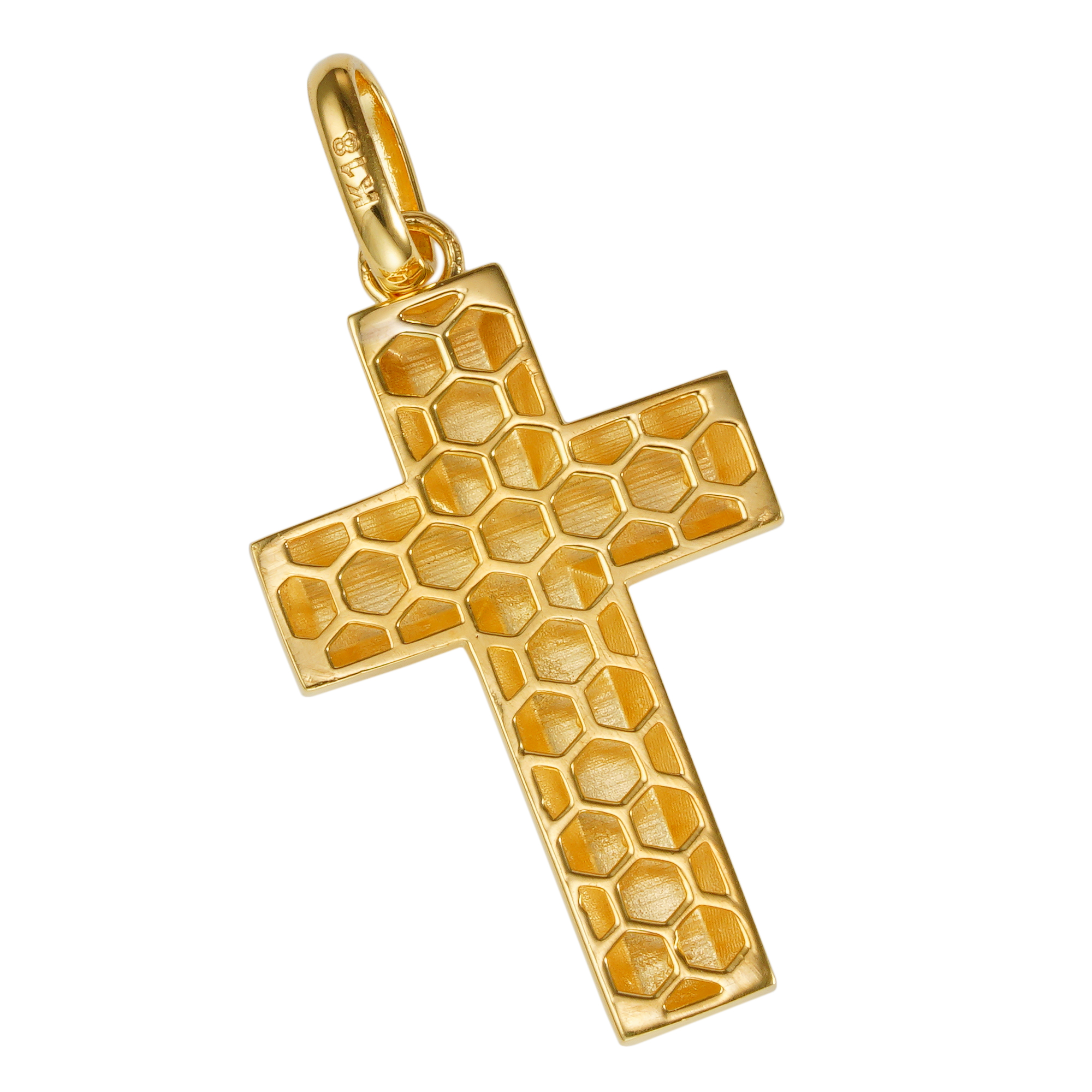 K18 18金 ゴールド クロス ペンダント トップ | SPERANZA