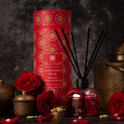 カルダモン ローズ ナチュラル ルーム アロマイザー 200mL / スパセイロン