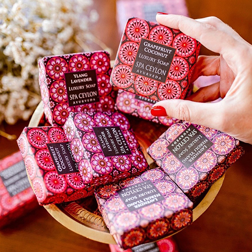 グレープフルーツ ココナッツ ラグジュアリー ソープ 100g / スパセイロン