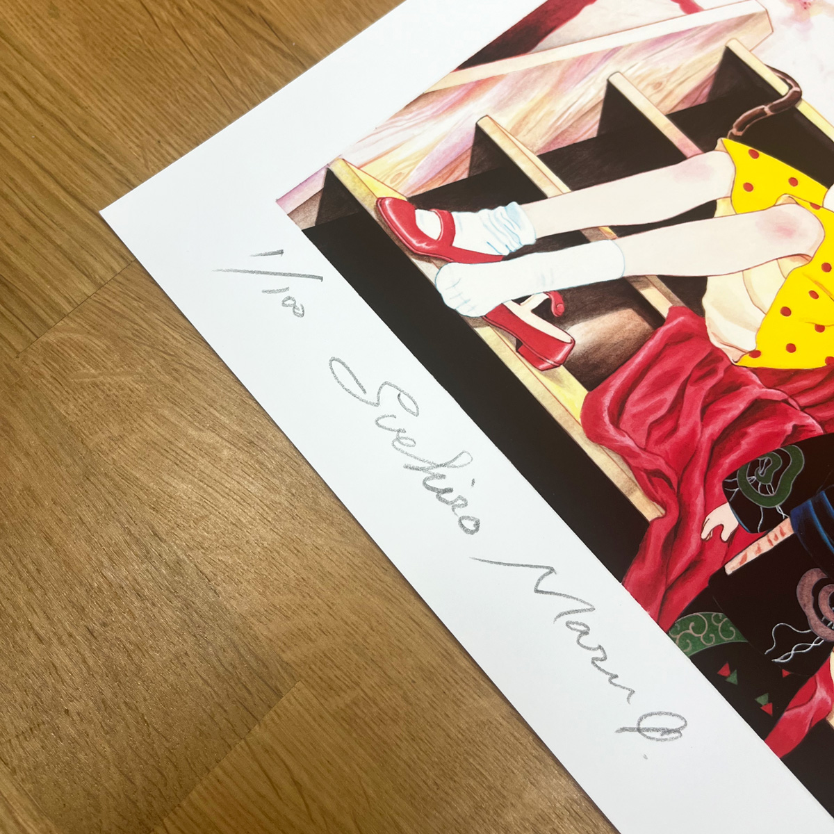 Span Art Gallery / 【直筆サイン・エディション入】丸尾末広 額付き