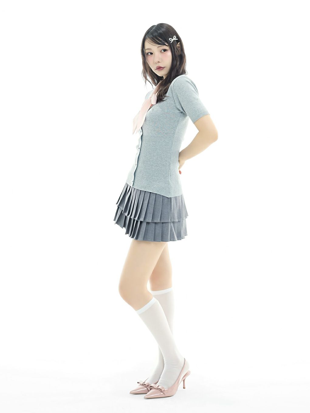 BUBBLES】リボンシャツトップス | sparkling mall online store