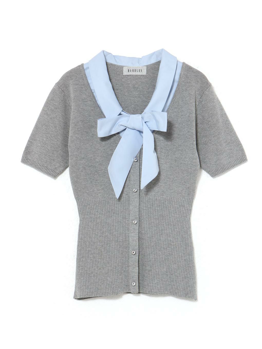 BUBBLES】リボンシャツトップス | sparkling mall online store