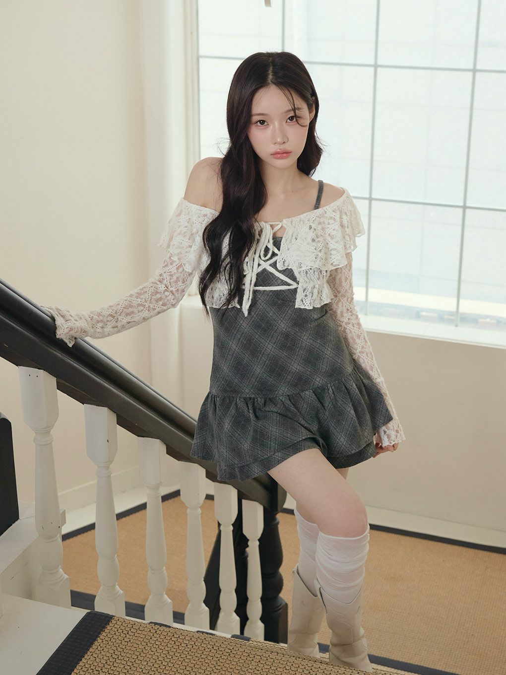 BUBBLES】レースアンサンブルワンピース | sparkling mall online store