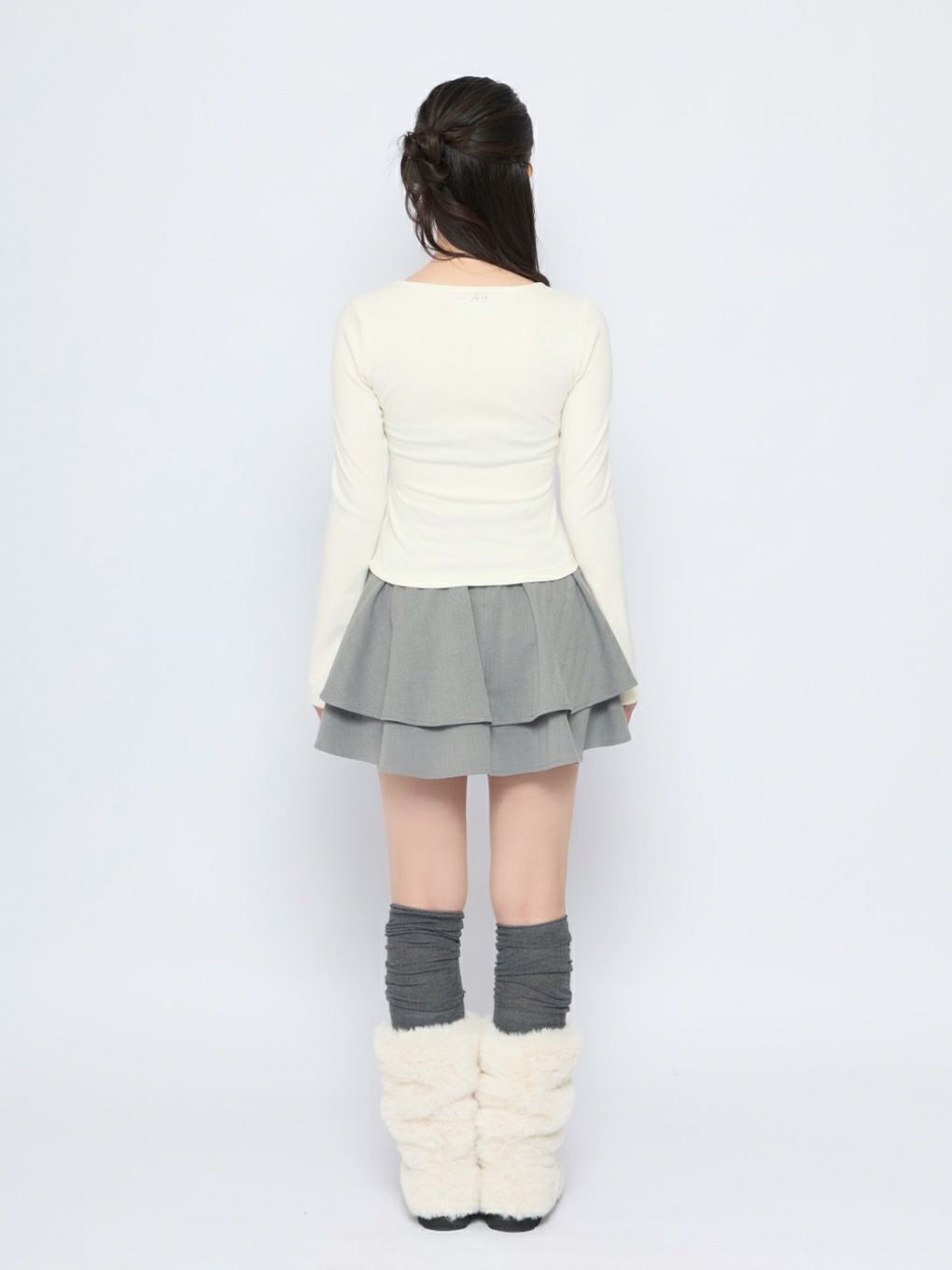 BUBBLES】レイヤードリブトップス | sparkling mall online store