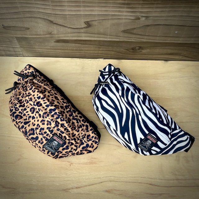 SPARTAN：レオパード＆ゼブラ柄ウエストバッグ | SPARTAN-EX