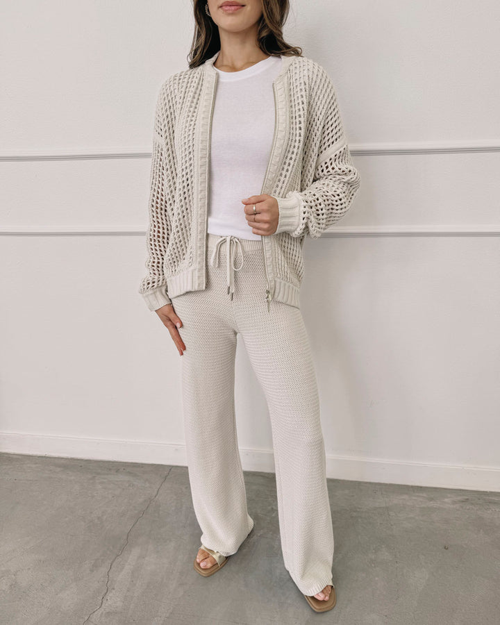 Splendid x @ Cellajaneblog Textured Sweater Pant | Splendid