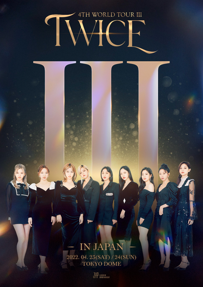 TWICE、2年ぶり来日公演『TWICE 4TH WORLD TOUR 'III' IN JAPAN』東京