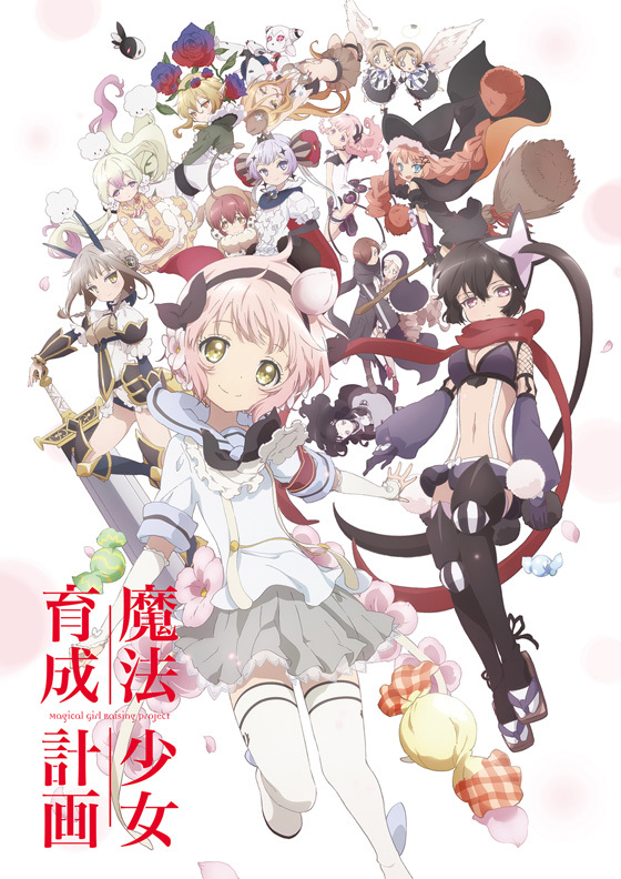 TVアニメ『魔法少女育成計画』16人の魔法少女が勢揃いするキー