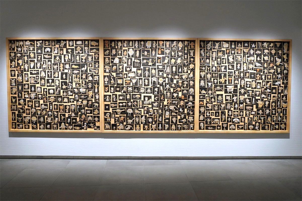 木梨憲武による展覧会『GOKAN 〜5感〜』レポート 見て触れて感じて