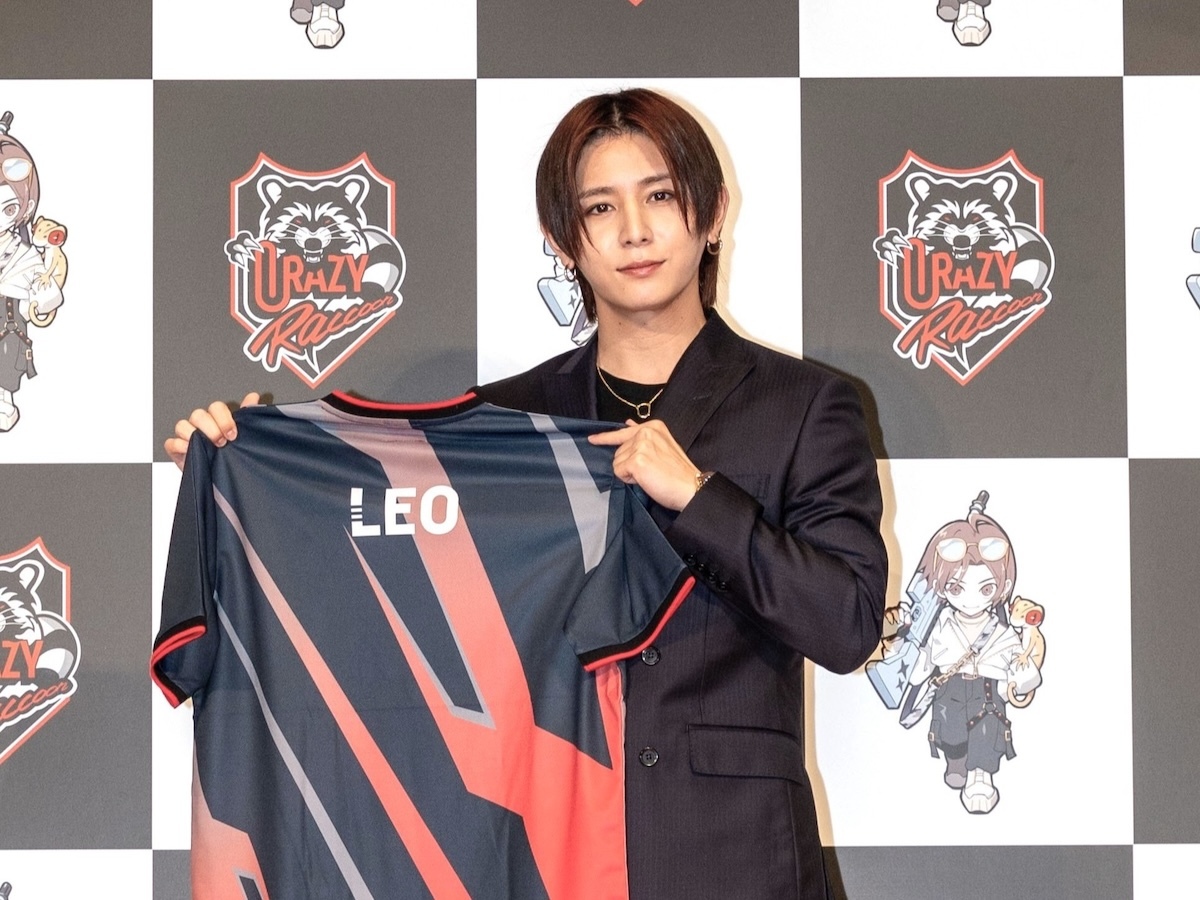 山田涼介“LEO”、プロゲームチーム「Crazy Raccoon」に電撃加入 加入