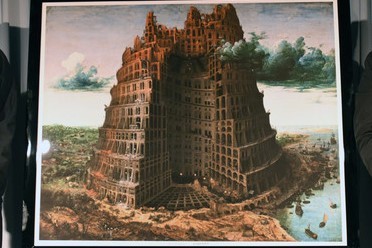 大友克洋×ブリューゲル！ 超絶技巧で描かれた“大友版 バベルの塔