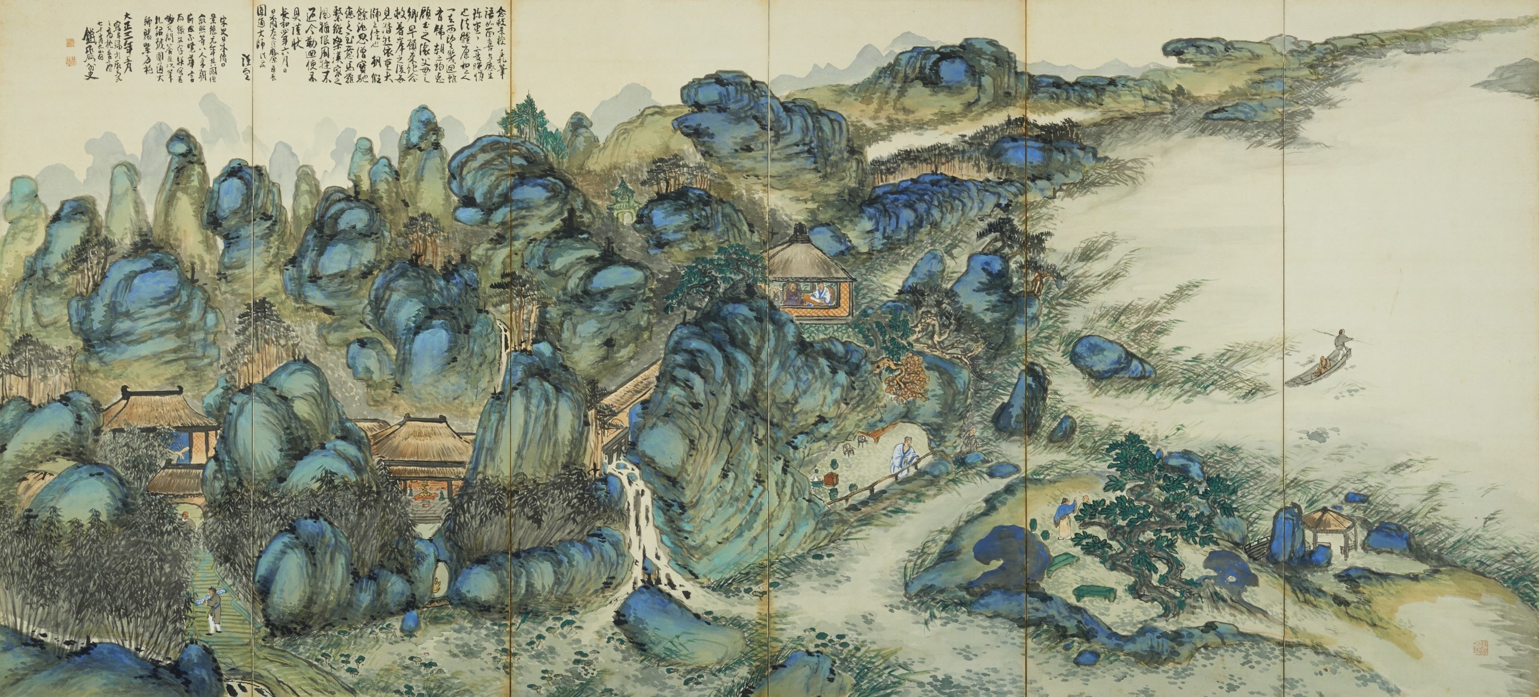 京都で「最後の文人画家」の回顧展『没後100年 富岡鉄斎』開催、書の