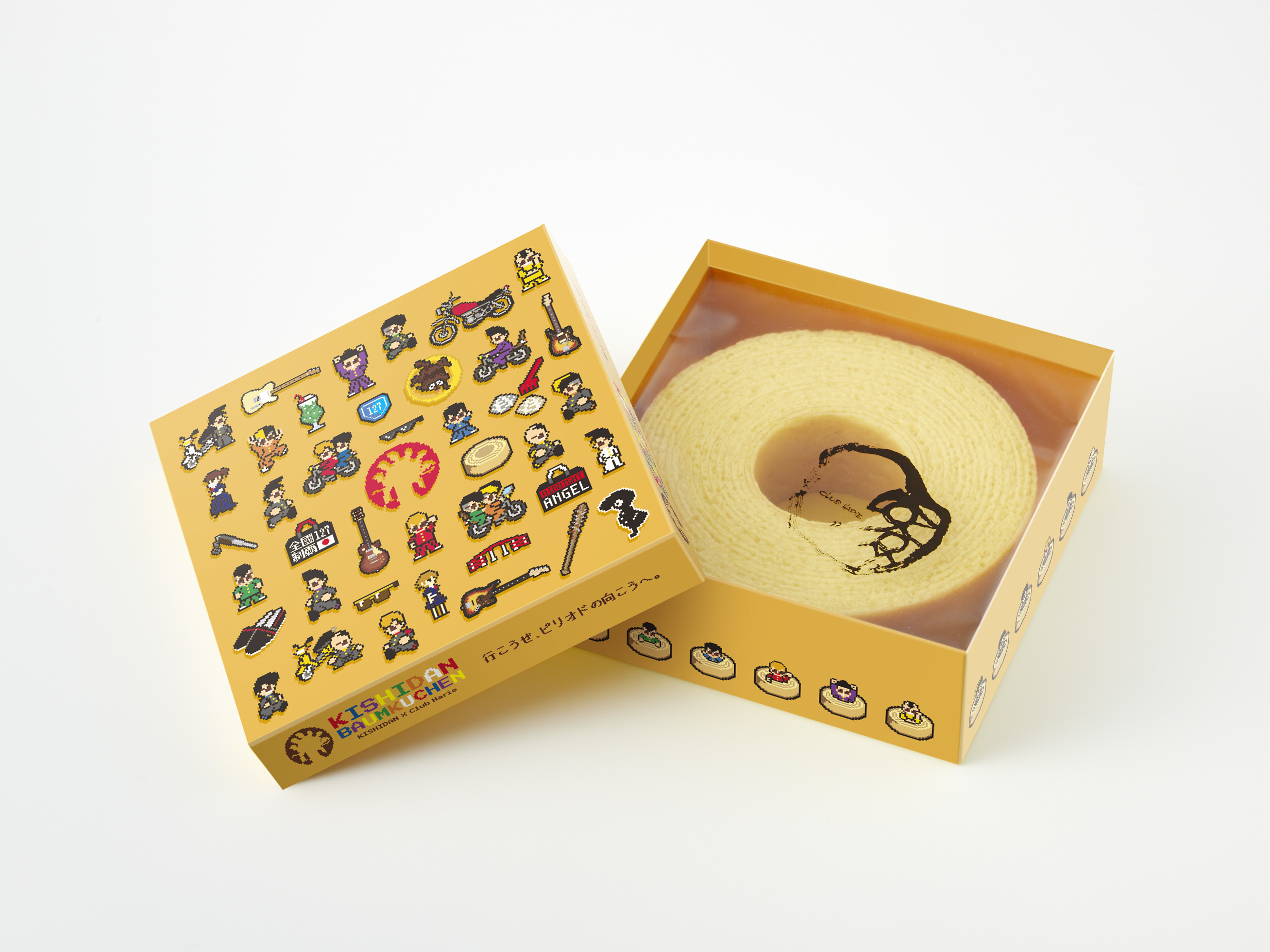 氣志團万博』×クラブハリエのコラボバームクーヘン、2019年は8ビット