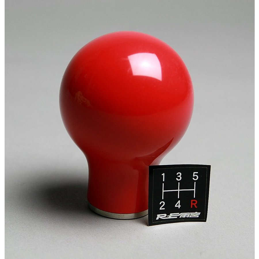 RE雨宮 FD3S D1スペックチェンジレバー+クイッカーノブ（赤） セット