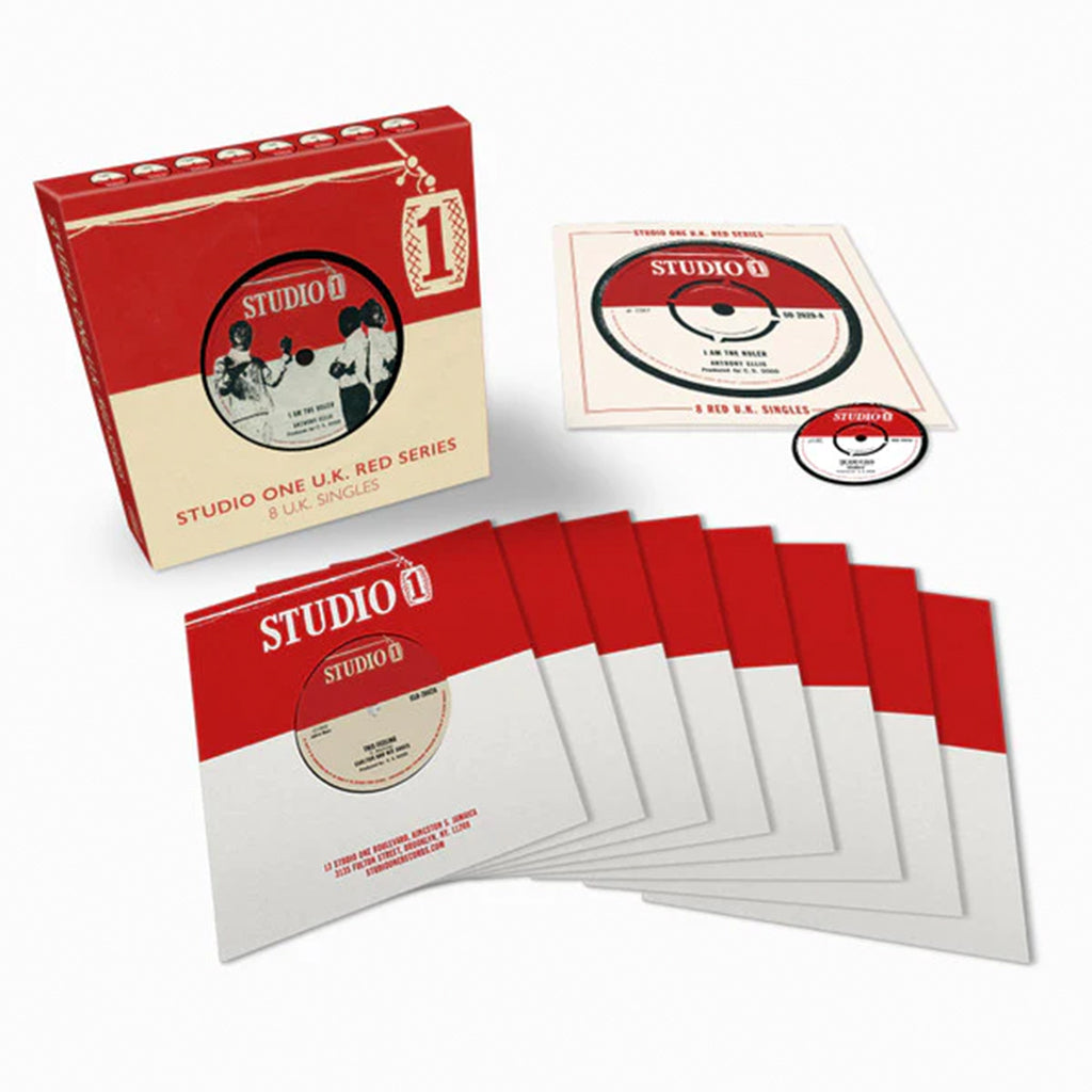 VARIOUS - Studio One U.K. Red Series - 8 x 7