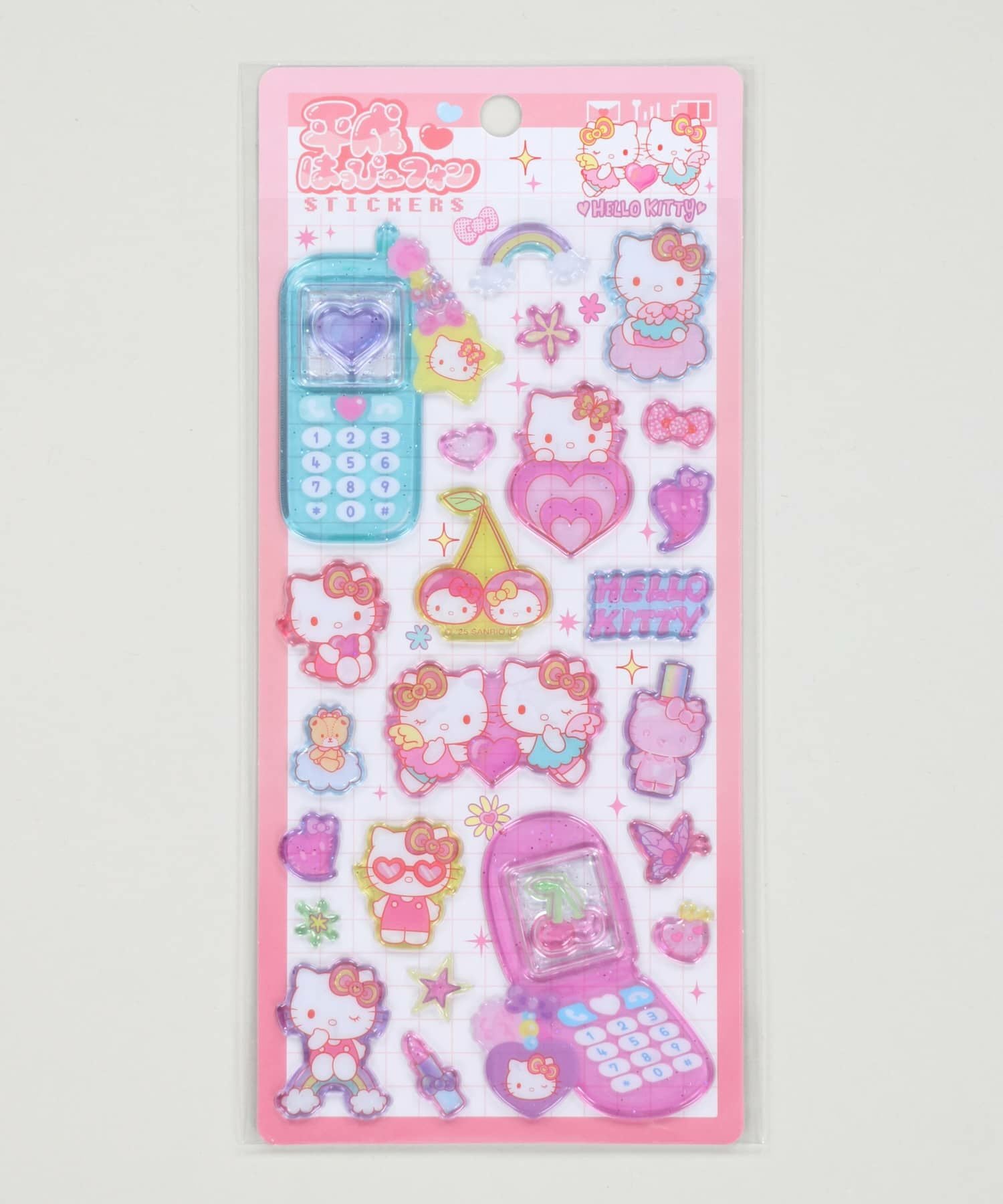 ≪サンリオ≫平成はっぴーフォンステッカーズ/ガラケーシール/#平成