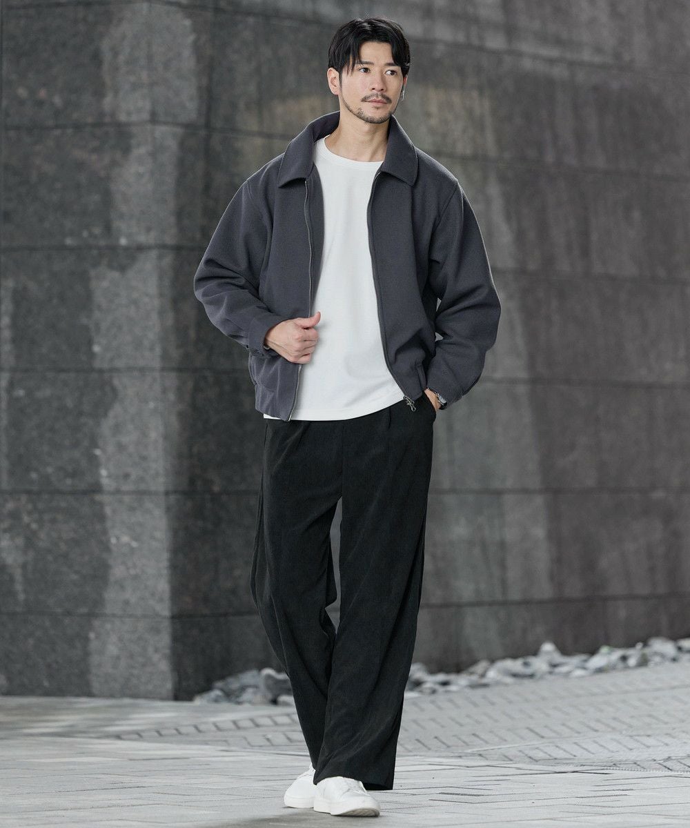 メルトンショートダブルジップ2WAYネックブルゾン | 【公式】SPU スプ