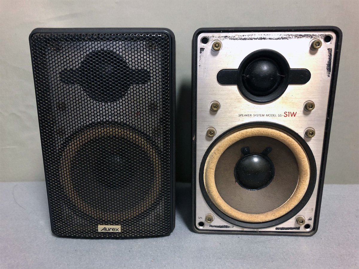 Aurex SS-S1W、分解とメンテナンス・Part 1 | イイ音聞いてる？