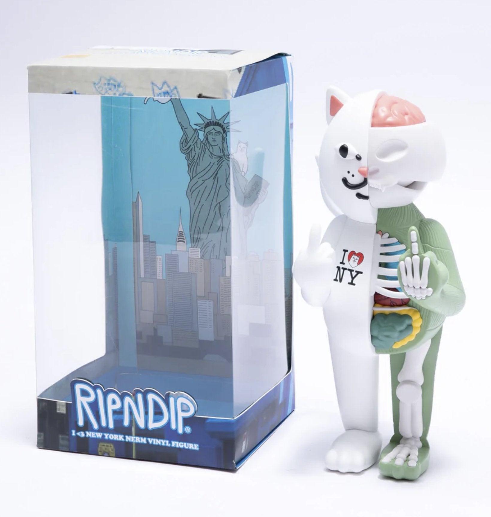 I Heart NY Nerm Nermal Art Toy Figure by Rip N Dip – Sprayed Paint