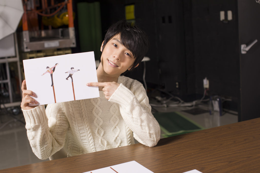 メイキング写真多数】羽生結弦、『ホットガーナ』新CMで“昔の自分”と