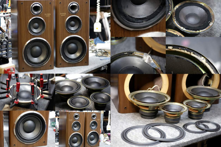 ONKYO D-77FX – スピーカーエッジ交換│SPREAD SOUND スプレッド