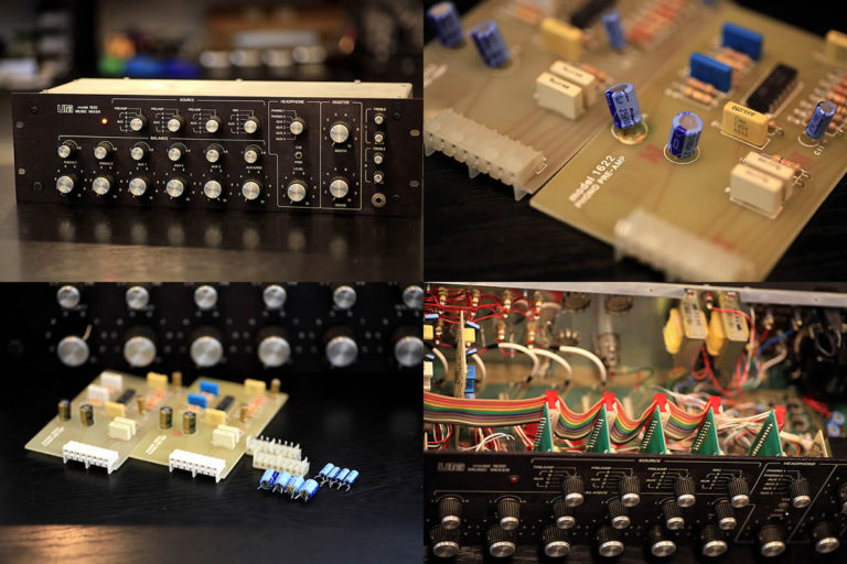 UREI 1620 DJ Mixer - Phono Card