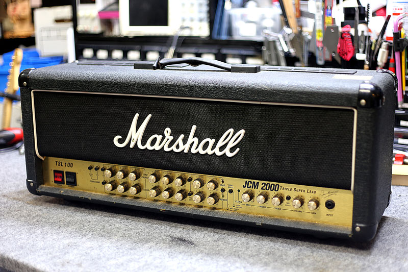 Marshall JCM2000 TSL100 - 真空管交換 バイアス調整