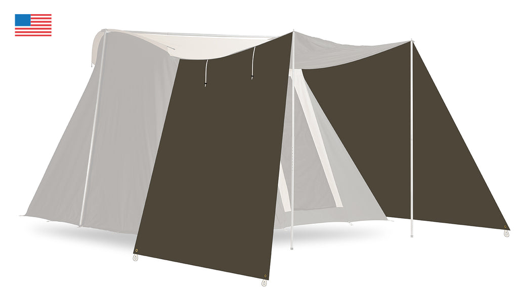 Springbar Cotton Portico Awning Panels for Traveler and Family Camper